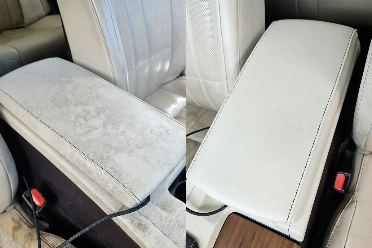 2016 Lexus ES Hybrid before and after detailing