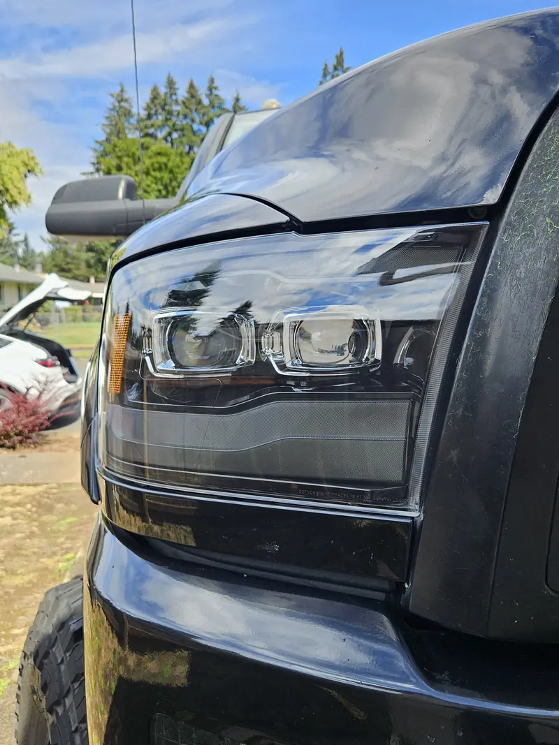 Front end, finished on a RAM 1500 4x4