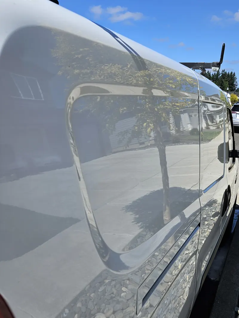 Side glass, finished on a 2017 Ram ProMaster City