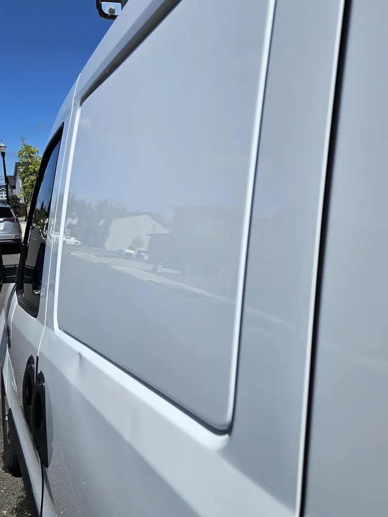 Side panel, finished on a 2017 Ram ProMaster City