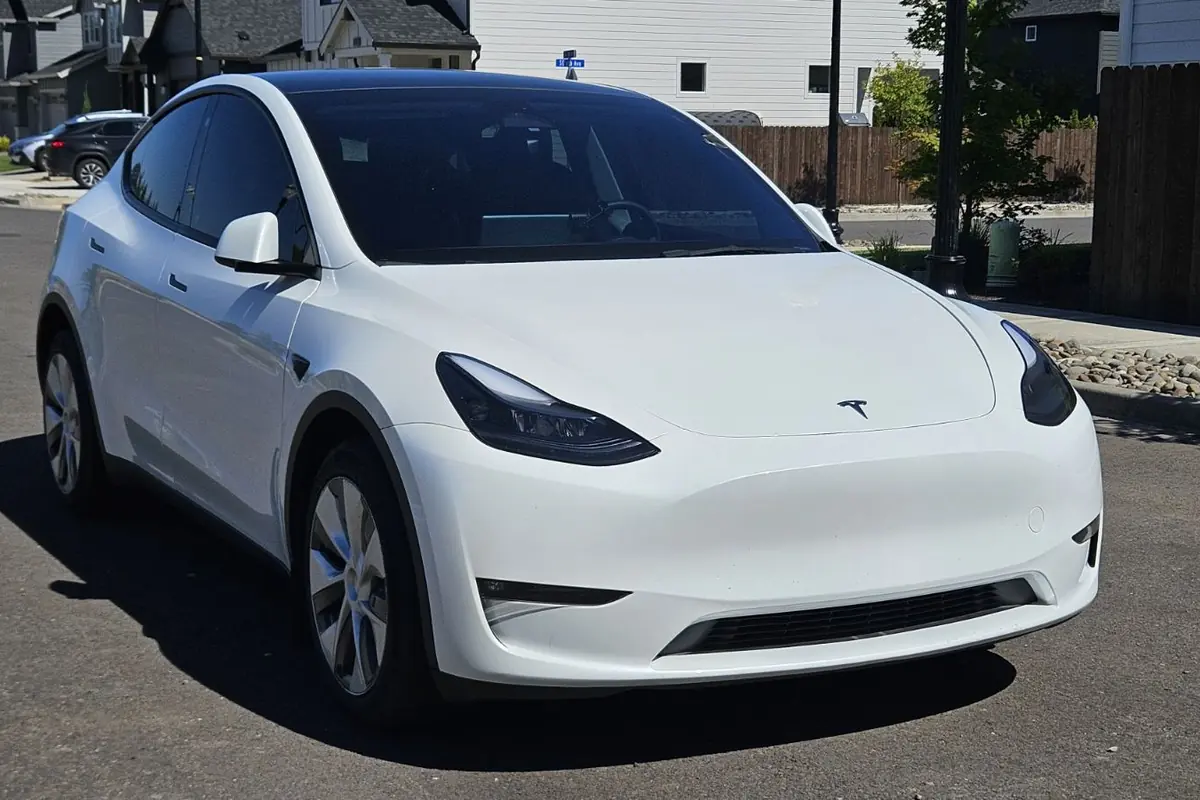2023 Tesla Model Y after detailing