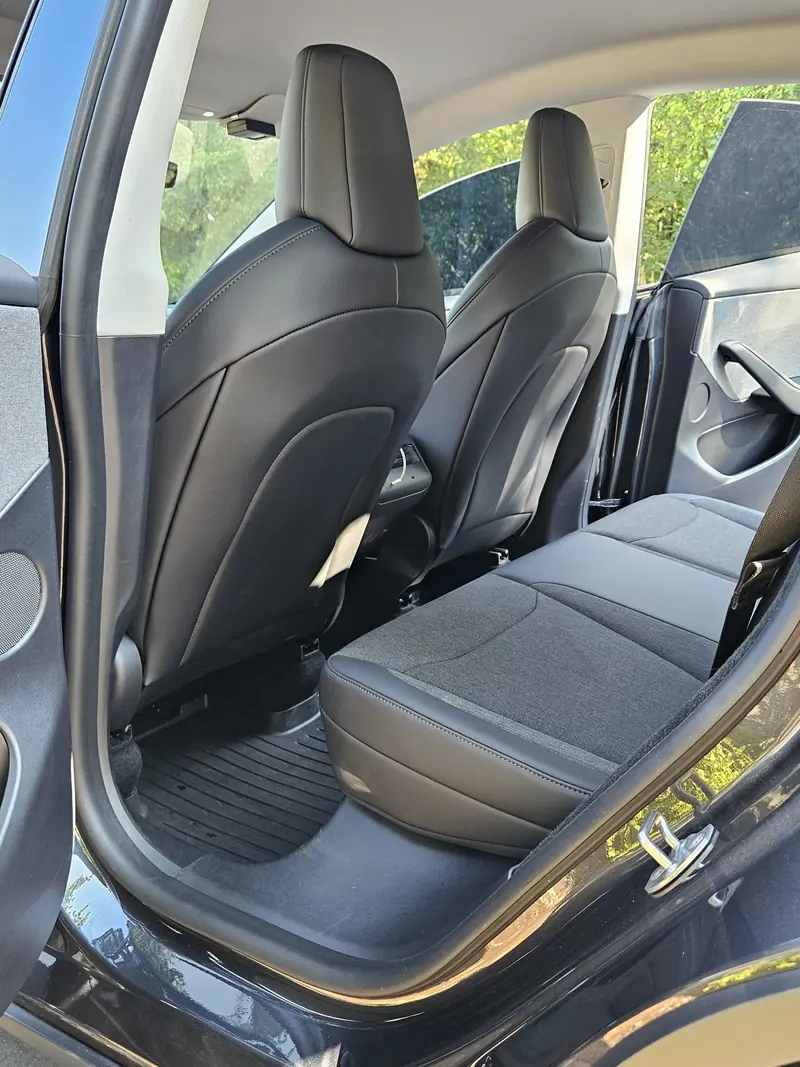 Rear cabin, finished on a 2026 Tesla Model Y